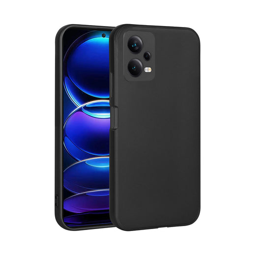 Xiaomi Redmi Note 12 5G Kılıf Zore Premier Silikon Kapak Siyah