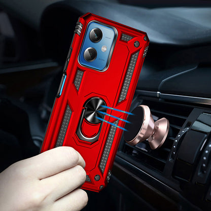 Xiaomi Redmi Note 12 5G Kılıf Zore Vega Kapak Kırmızı