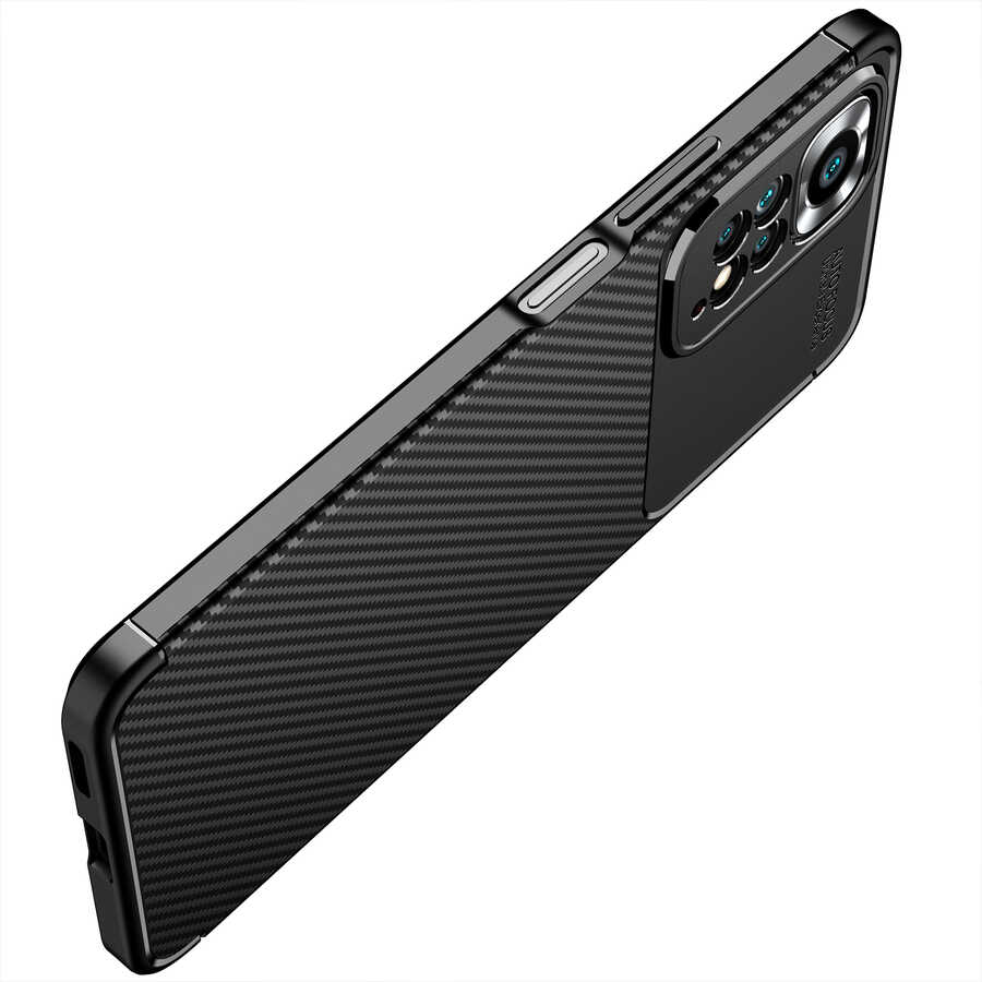 Xiaomi Redmi Note 12 Pro 4G Kılıf Zore Negro Silikon Kapak Lacivert