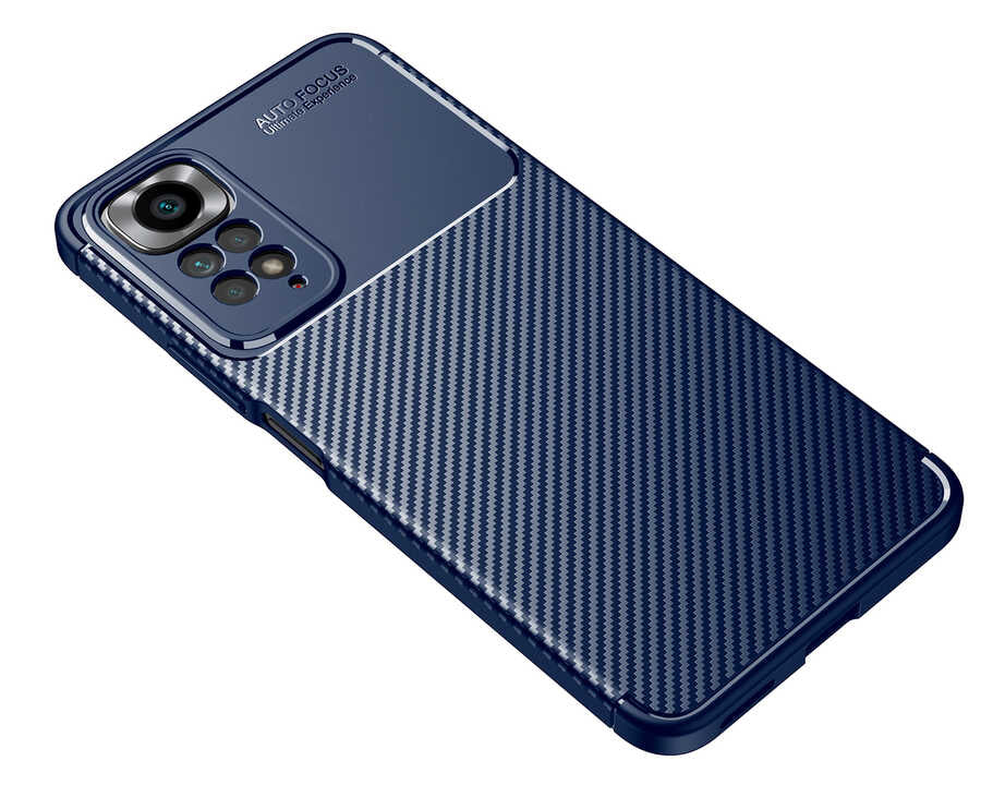 Xiaomi Redmi Note 12 Pro 4G Kılıf Zore Negro Silikon Kapak Lacivert