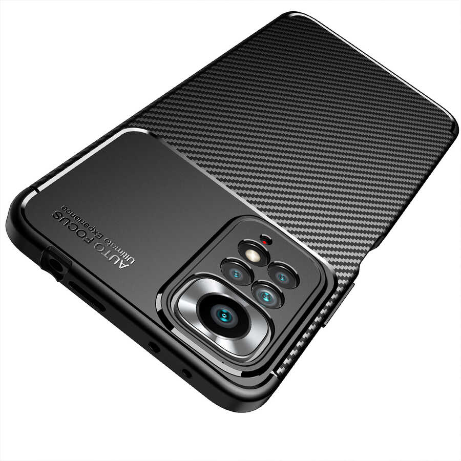 Xiaomi Redmi Note 12 Pro 4G Kılıf Zore Negro Silikon Kapak Lacivert