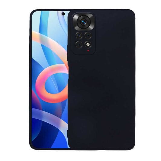 Xiaomi Redmi Note 12 Pro 4G Kılıf Zore Premier Silikon Kapak Siyah