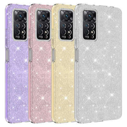 Xiaomi Redmi Note 12 Pro 4G Kılıf Zore Shining Silikon Pembe