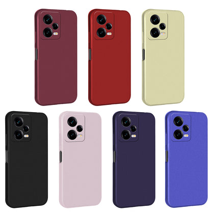 Xiaomi Redmi Note 12 Pro 5G Kılıf Zore Premier Silikon Kapak Siyah