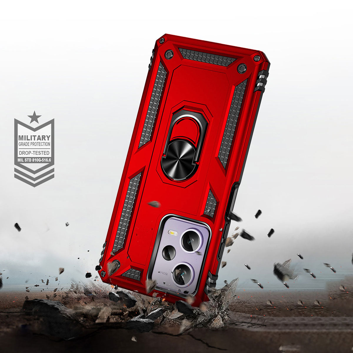Xiaomi Redmi Note 12 Pro 5G Kılıf Zore Vega Kapak Mavi
