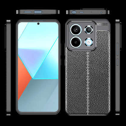 Xiaomi Redmi Note 13 5G Kılıf Zore Niss Silikon Kapak Siyah
