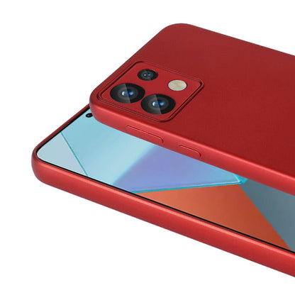 Xiaomi Redmi Note 13 Pro 5G Kılıf Zore Premier Silikon Kapak Kırmızı