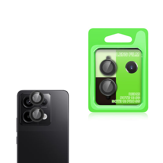 Xiaomi Redmi Note 13 Pro 5G Zore CL-07 Kamera Lens Koruyucu Siyah