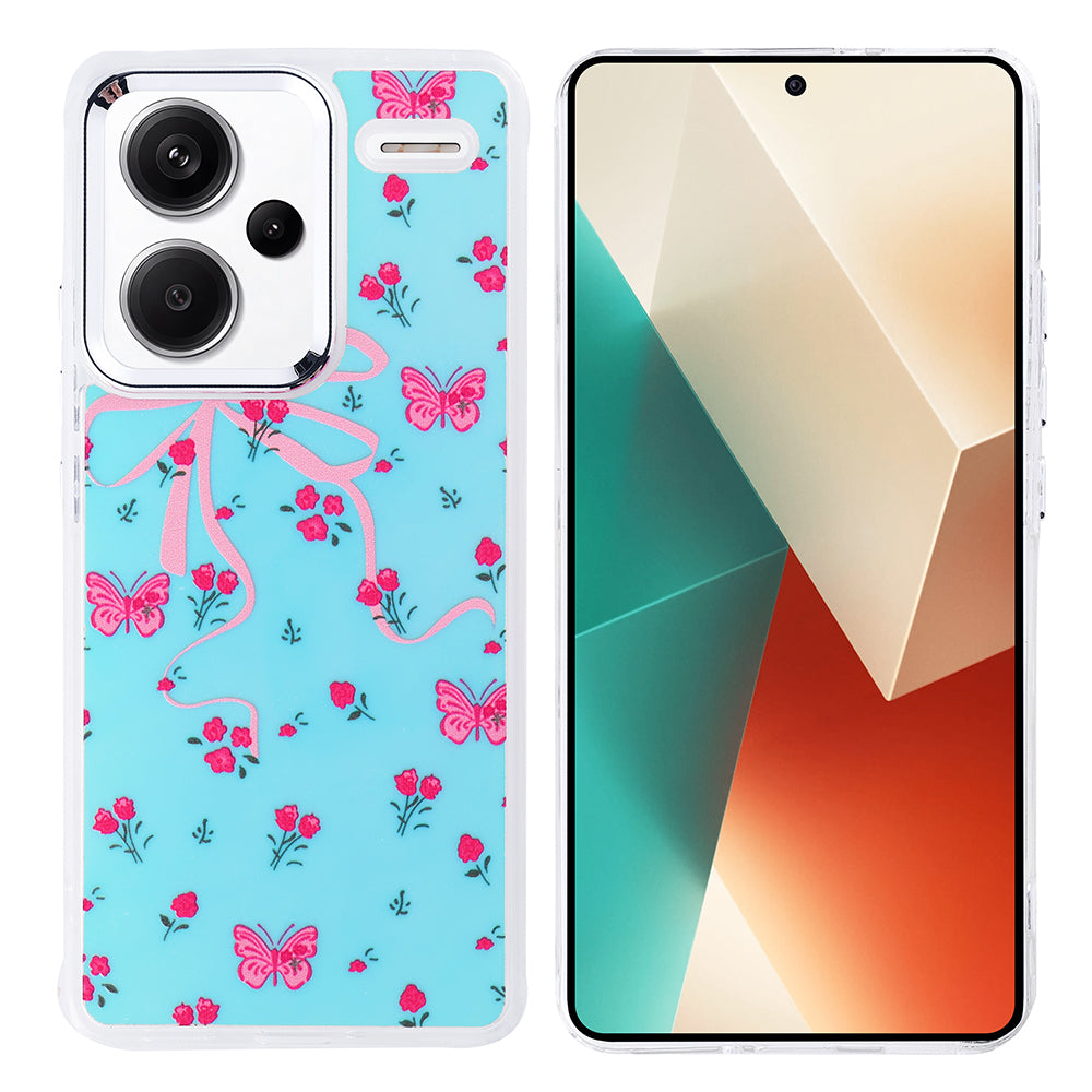 Xiaomi Redmi Note 13 Pro Plus 5G Kılıf Airbag Tasarımlı Zore Hadra Kapak Kiraz