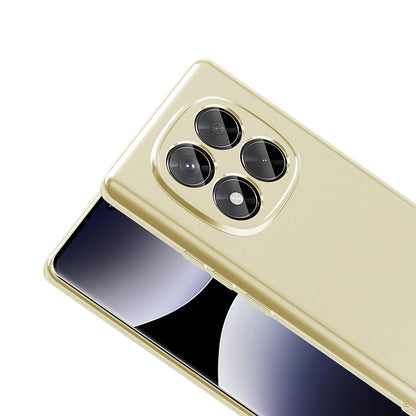 Xiaomi Redmi Note 14 Pro 4G Kılıf Zore Premier Silikon Kapak Gold