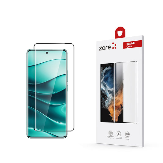 Xiaomi Redmi Note 14 Pro 5G Zore Dias Cam Ekran Koruyucu Siyah