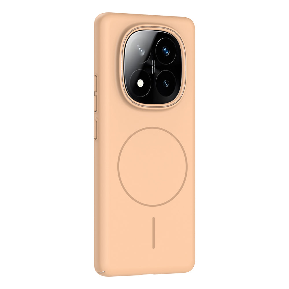 Xiaomi Redmi Note 14 Pro Plus Kılıf Magsafe Şarj Özellikli Zore Ruby Sert Kapak Gri