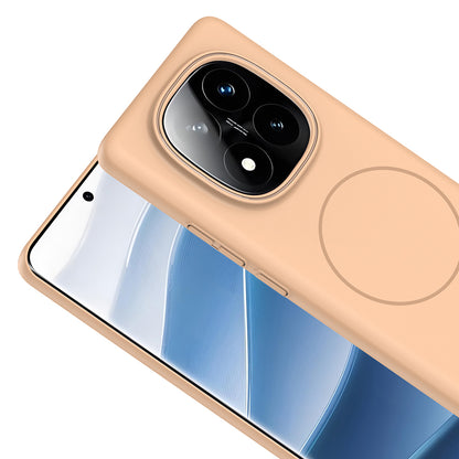 Xiaomi Redmi Note 14 Pro Plus Kılıf Magsafe Şarj Özellikli Zore Ruby Sert Kapak Gri