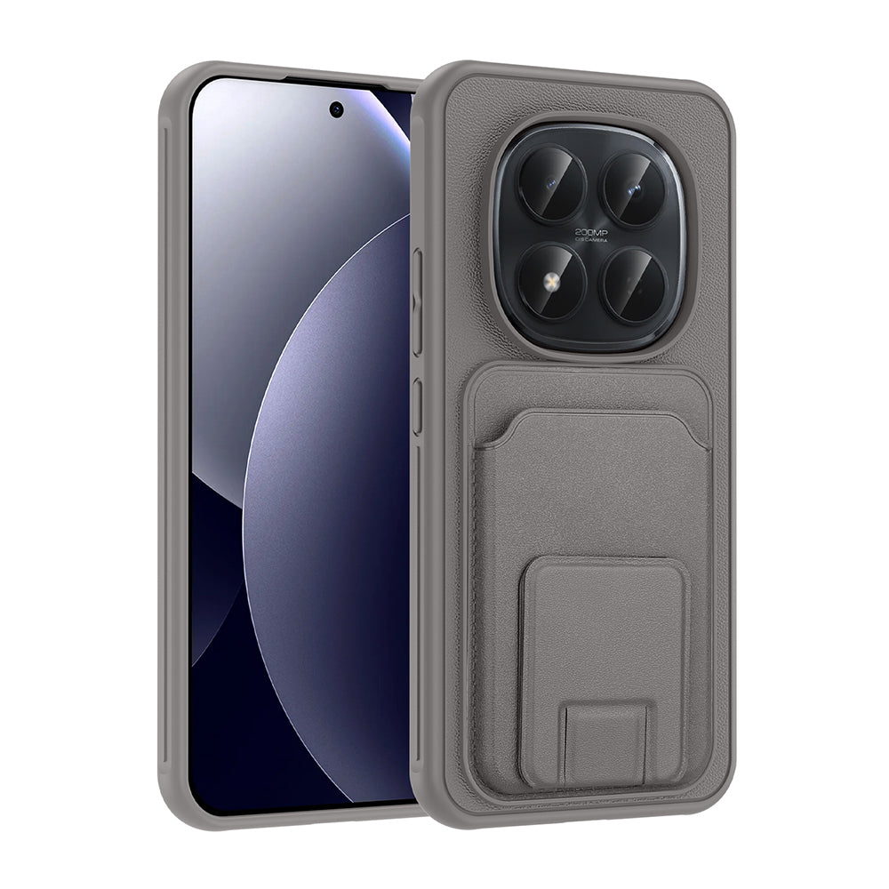 Xiaomi Redmi Note 15 Pro Kılıf Kartlıklı TPU Zore Bikart Kapak