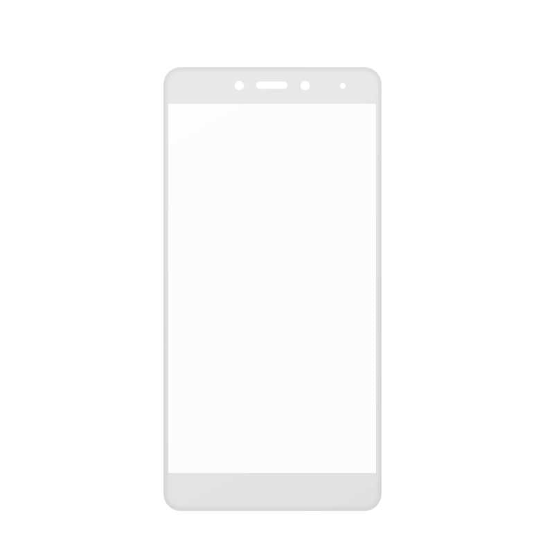 Xiaomi Redmi Note 4 Zore Ekranı Tam Kaplayan Düz Cam Koruyucu Beyaz
