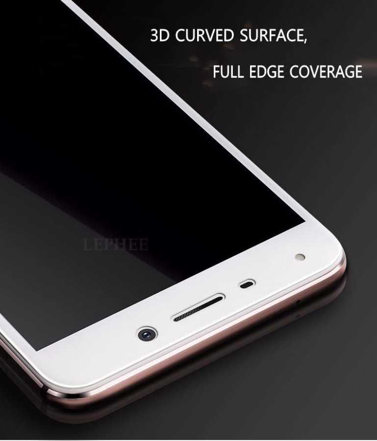 Xiaomi Redmi Note 4 Zore Ekranı Tam Kaplayan Düz Cam Koruyucu Beyaz