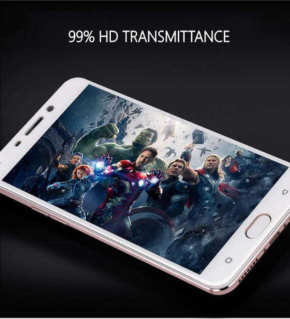 Xiaomi Redmi Note 4 Zore Ekranı Tam Kaplayan Düz Cam Koruyucu Beyaz