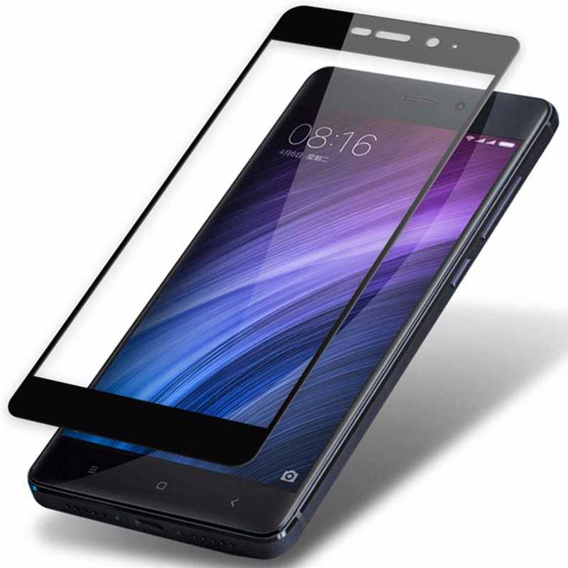 Xiaomi Redmi Note 4 Zore Ekranı Tam Kaplayan Düz Cam Koruyucu Beyaz