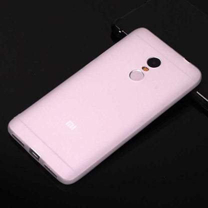 Xiaomi Redmi Note 4 Kılıf Zore İmax Silikon Kamera Korumalı Beyaz