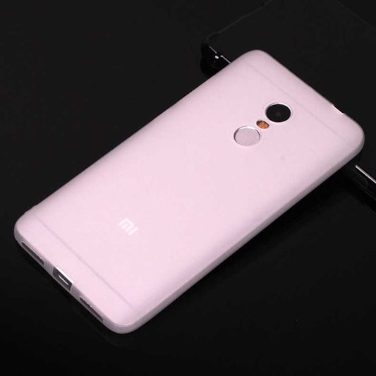 Xiaomi Redmi Note 4 Kılıf Zore İmax Silikon Kamera Korumalı Beyaz