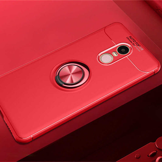 Xiaomi Redmi Note 4X Kılıf Zore Ravel Silikon Kapak Kırmızı