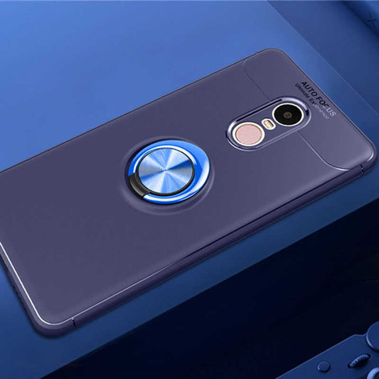 Xiaomi Redmi Note 4X Kılıf Zore Ravel Silikon Kapak Mavi