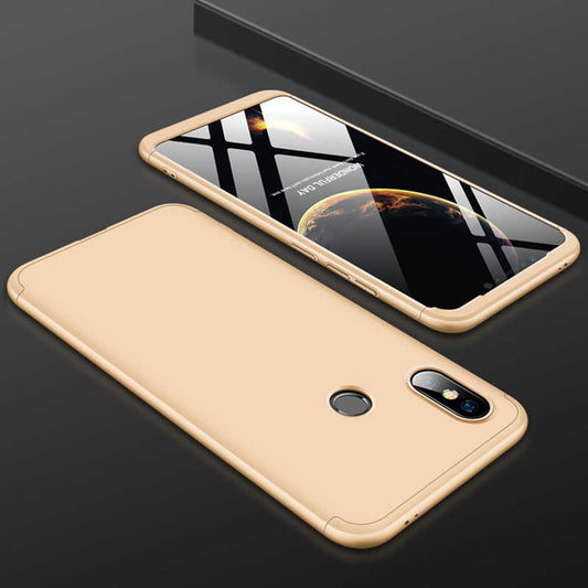 Xiaomi Redmi Note 5 Pro Kılıf Zore Ays Kapak Gold