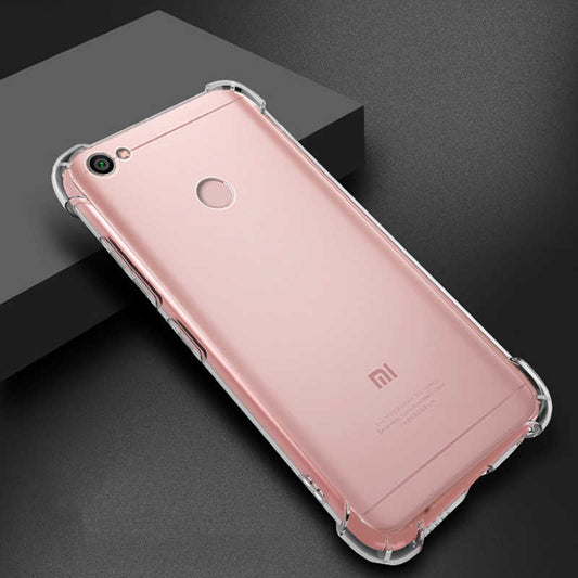 Xiaomi Redmi Note 5A Kılıf Zore Nitro Anti Shock Silikon Renksiz