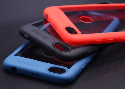 Xiaomi Redmi Note 5A Kılıf Zore Buttom Kapak Mavi
