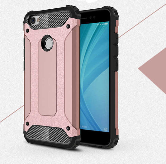 Xiaomi Redmi Note 5A Kılıf Zore Crash Silikon Kapak Rose Gold