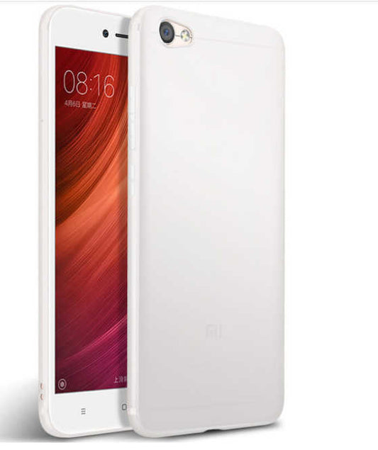 Xiaomi Redmi Note 5A Kılıf Zore İmax Silikon Kamera Korumalı Beyaz