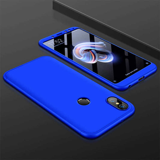 Xiaomi Redmi Note 6 Pro Kılıf Zore Ays Kapak Mavi