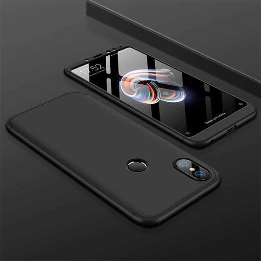 Xiaomi Redmi Note 6 Pro Kılıf Zore Ays Kapak Siyah