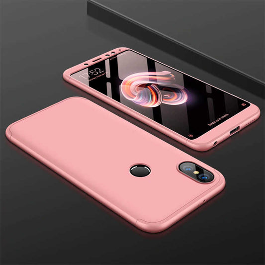 Xiaomi Redmi Note 6 Pro Kılıf Zore Ays Kapak Rose Gold