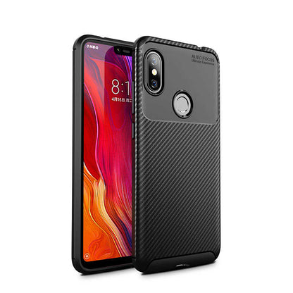 Xiaomi Redmi Note 6 Pro Kılıf Zore Negro Silikon Kapak Siyah