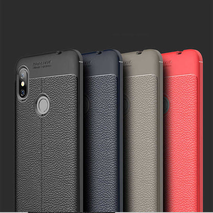 Xiaomi Redmi Note 6 Pro Kılıf Zore Niss Silikon Kapak Kırmızı