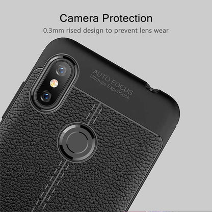 Xiaomi Redmi Note 6 Pro Kılıf Zore Niss Silikon Kapak Siyah