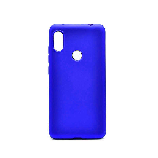 Xiaomi Redmi Note 6 Pro Kılıf Zore Premier Silikon Kapak Saks Mavi