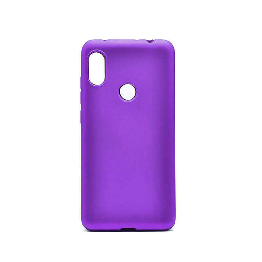 Xiaomi Redmi Note 6 Pro Kılıf Zore Premier Silikon Kapak Mor