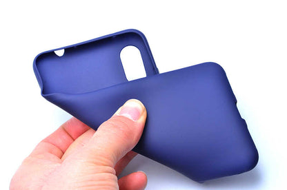 Xiaomi Redmi Note 6 Pro Kılıf Zore Premier Silikon Kapak Gold