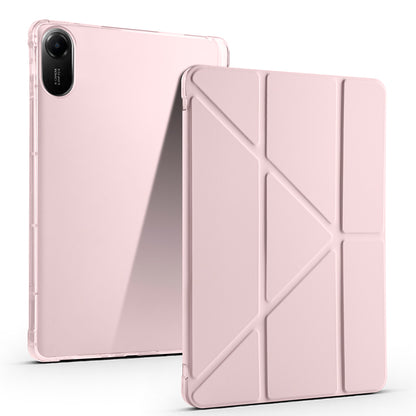 Xiaomi Redmi Pad 2 Kılıf Zore Tri Folding Kalem Bölmeli Standlı Kılıf Lila