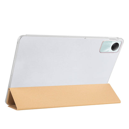 Xiaomi Redmi Pad SE 11" Zore Smart Cover Standlı 1-1 Kılıf Kırmızı