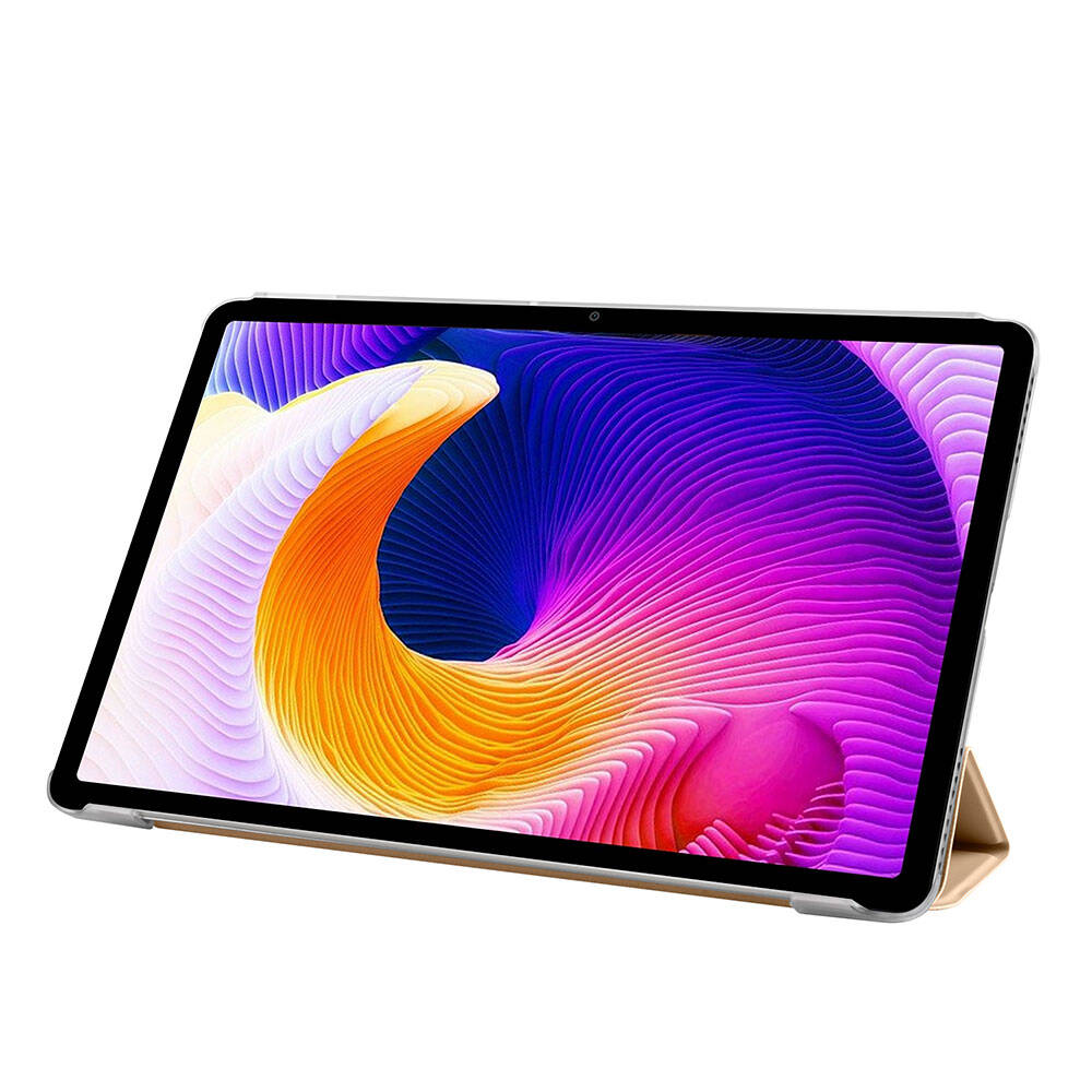 Xiaomi Redmi Pad SE 11" Zore Smart Cover Standlı 1-1 Kılıf Kırmızı