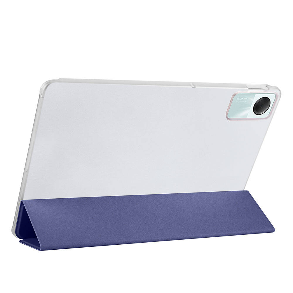 Xiaomi Redmi Pad SE 11" Zore Smart Cover Standlı 1-1 Kılıf Kırmızı
