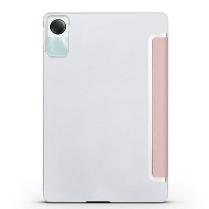 Xiaomi Redmi Pad SE 11" Zore Smart Cover Standlı 1-1 Kılıf Kırmızı