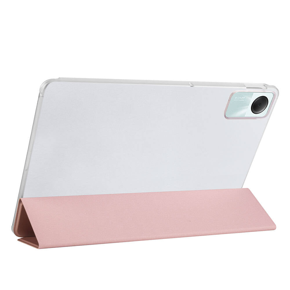 Xiaomi Redmi Pad SE 11" Zore Smart Cover Standlı 1-1 Kılıf Kırmızı