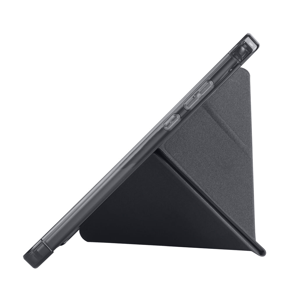 Xiaomi Redmi Pad SE 8.7 Kılıf Zore Tri Folding Kalem Bölmeli Standlı Kılıf Lacivert