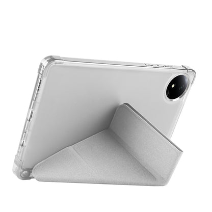 Xiaomi Redmi Pad SE 8.7 Kılıf Zore Tri Folding Kalem Bölmeli Standlı Kılıf Lacivert