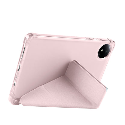 Xiaomi Redmi Pad SE 8.7 Kılıf Zore Tri Folding Kalem Bölmeli Standlı Kılıf Lacivert