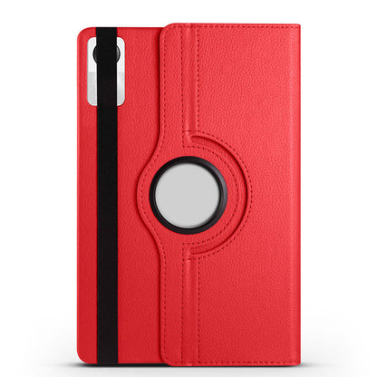 Xiaomi Redmi Pad SE Zore Dönebilen Standlı Kılıf Kırmızı